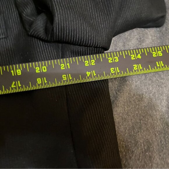 Caravelli Men Blazer Jacket Superior 150s Black Pinstripe Double Breasted Formal - Picture 5 of 14